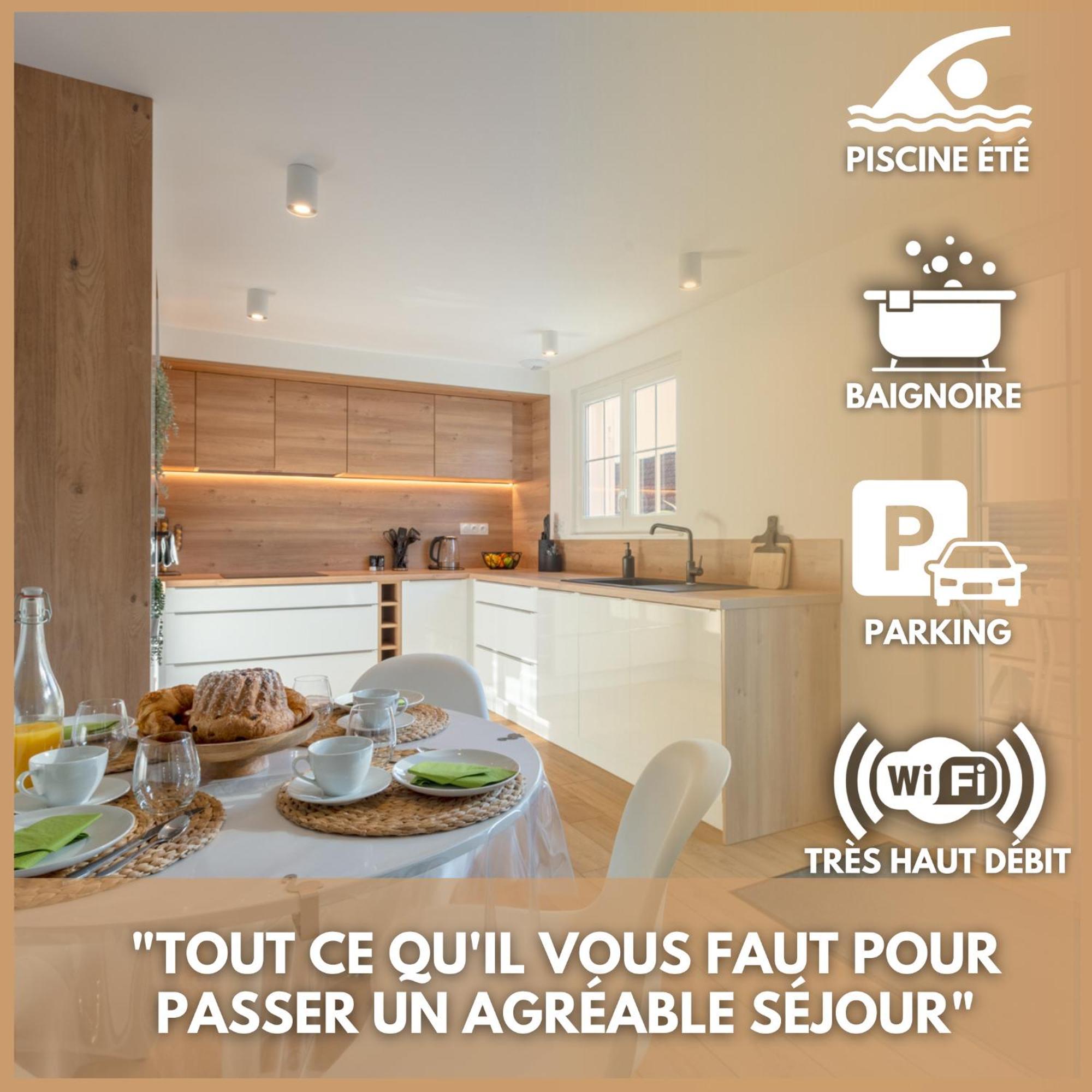 Vignes & Tropiques - Terrasse - Piscine - Clim - Parking